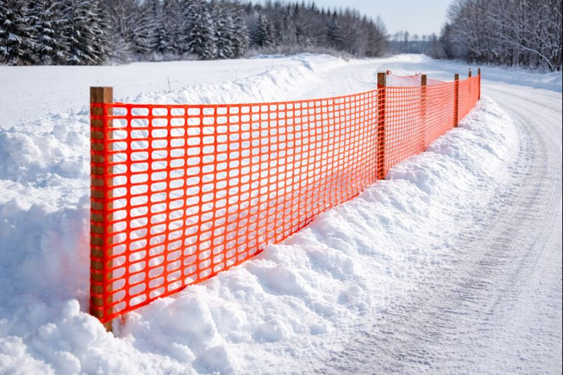 Snow and sand fences