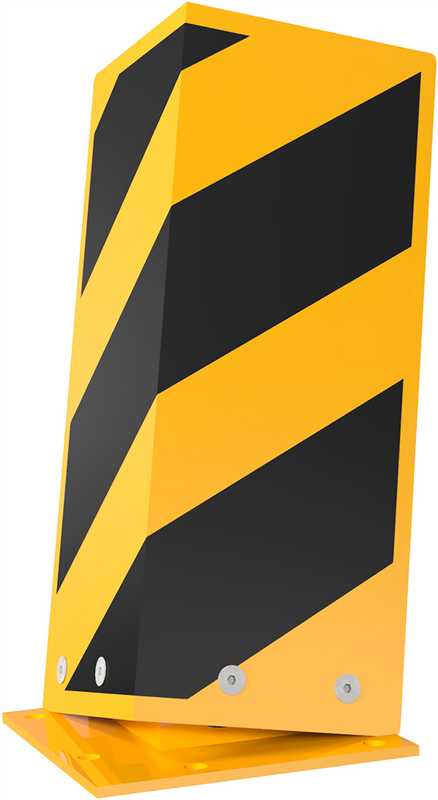 Palletereol-beskytter - Crash Guard -, vipbar & fleksibel (400mm)