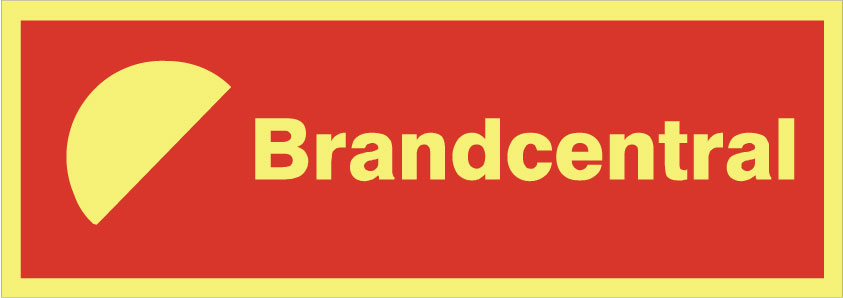 Brandtekst. Brandcentral