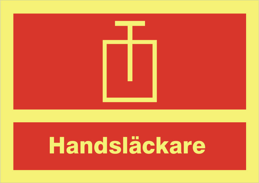 Brandskilt. Håndslukker