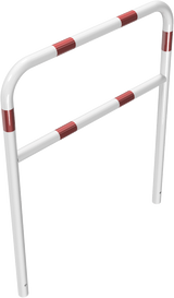 Beskyttelsesbøjle i stål med tværstang (Ø48mm)