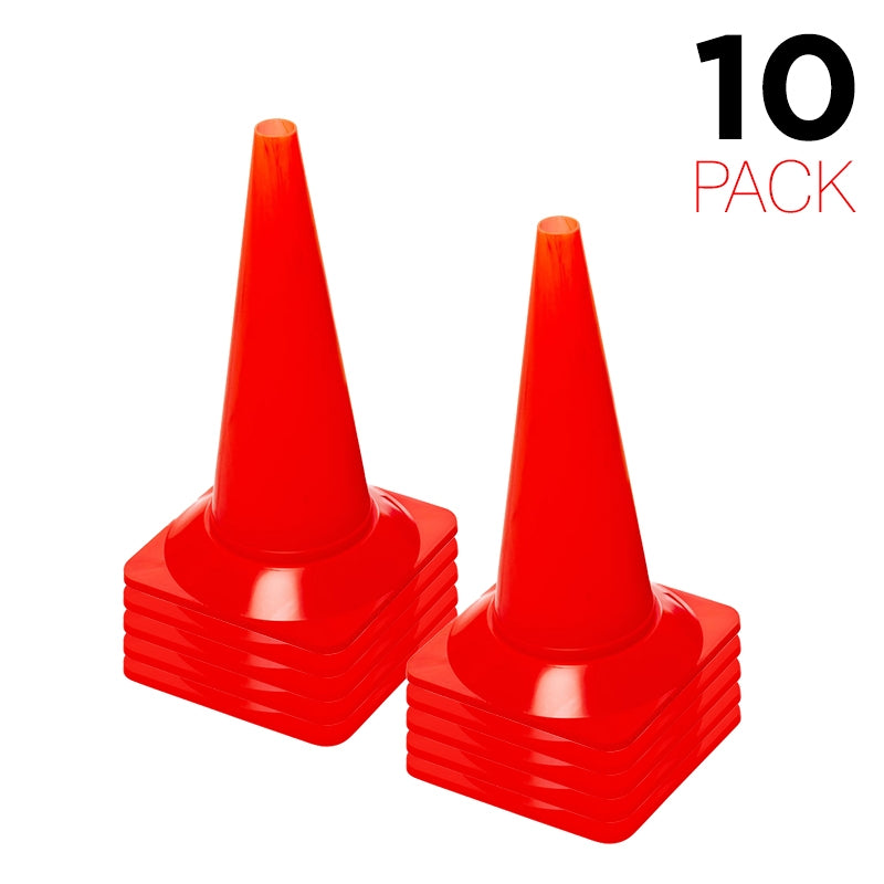 Flexibarrier Trafikkegle 50cm - Sæt - 10 stk. (Orange)