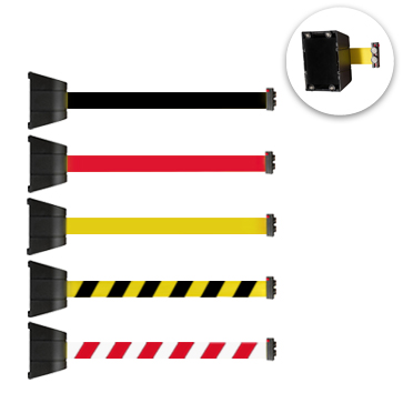 FlexiBarrier Vægmontering - Magnetisk - (4.5 or 10.0 meter bånd)