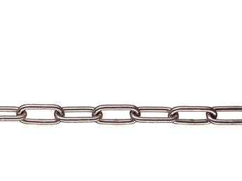 Afspærringskæde af stål, galvaniseret (Ø 6-10 mm, 10M)