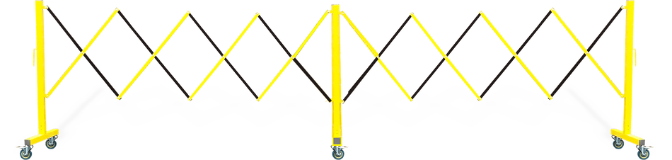 FlexiBarrier - Udvidelig låge - på hjul (4.9 m)