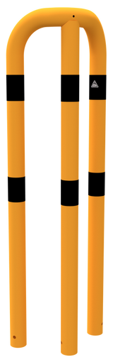 Beskyttelsesbøjle 90° med lige lange sider (Ø 76 mm)