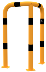 Beskyttelsesbøjle 90° med lige lange sider (Ø 76 mm)