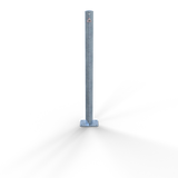 Stationære stålpullerter (Ø42- 76mm)
