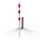 Aftagelige pollere (forskellige modeller)