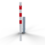 Aftagelige pollere (forskellige modeller)