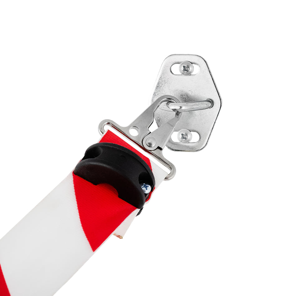 Vægmontering - bælte til barriererulle