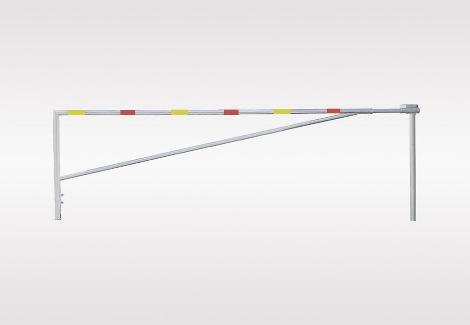 Kraftig manuel barrierebom 3.5–5.5 m