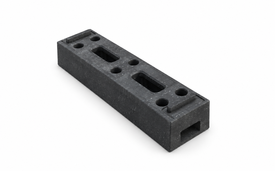 PVC-fod til Mobilhegnspaneler – 18.5 kg
