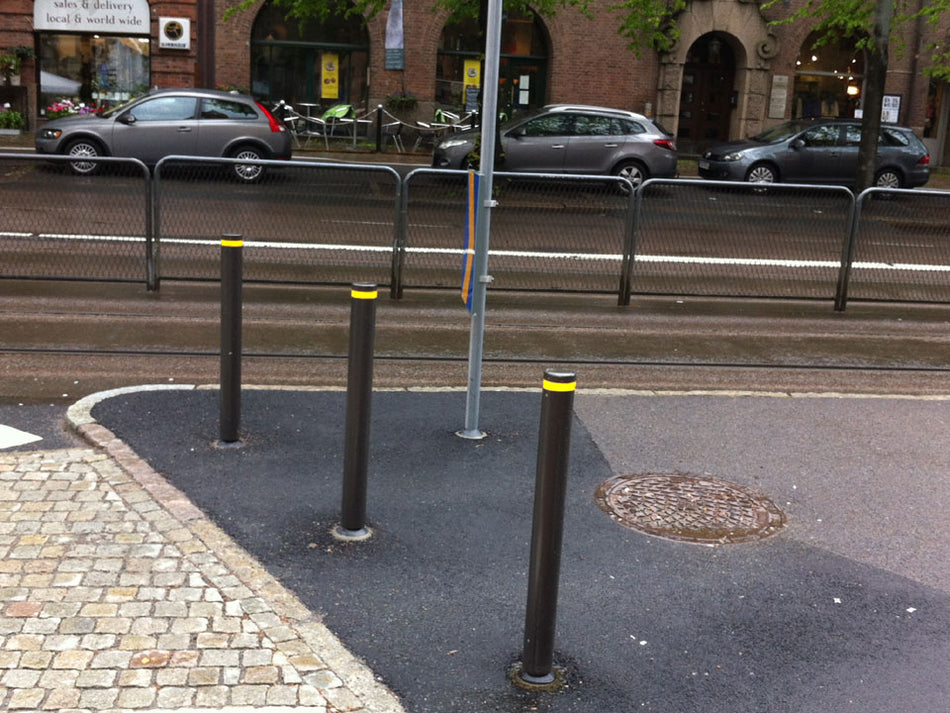 Dixi Flex Poller – Fleksibel trafikpoller Ø90 mm