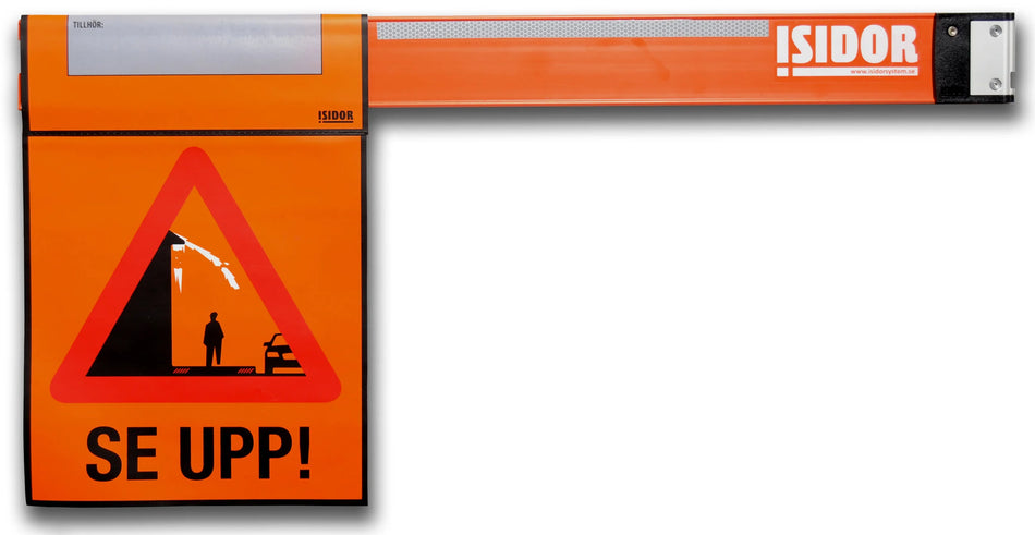 Isidor snørasbom – kort model med flag