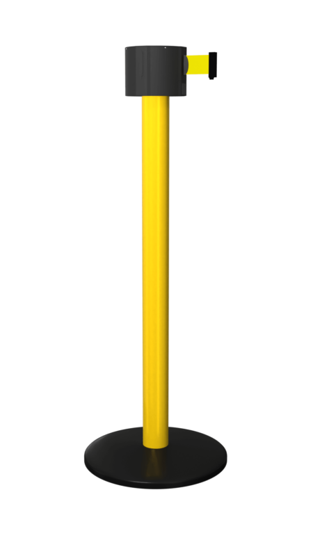 FlexiBarrier Køstolpe - SafetyPlus 775 - (16.8m/23m bælte)