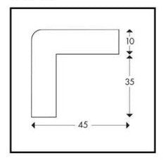 Kantbeskyttelse PROFILTYPE H – Selvklæbende