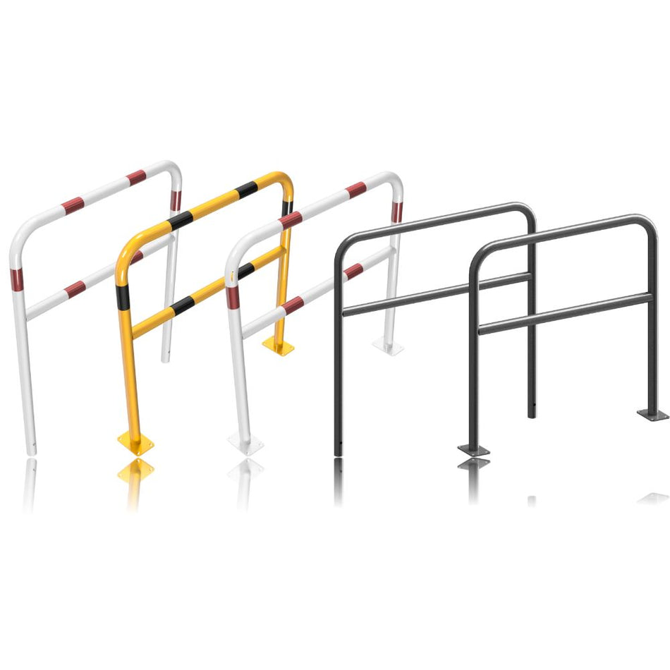 Beskyttelsesbøjle i stål med tværstang (Ø48mm)