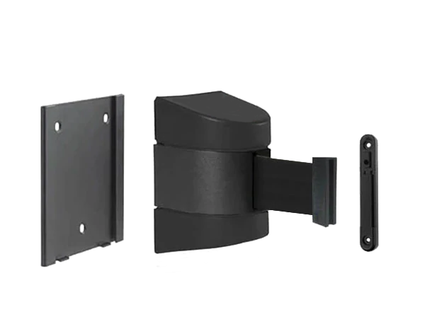 FlexiBarrier Vægmontering – aftagelig 1050 – (10m bælte)