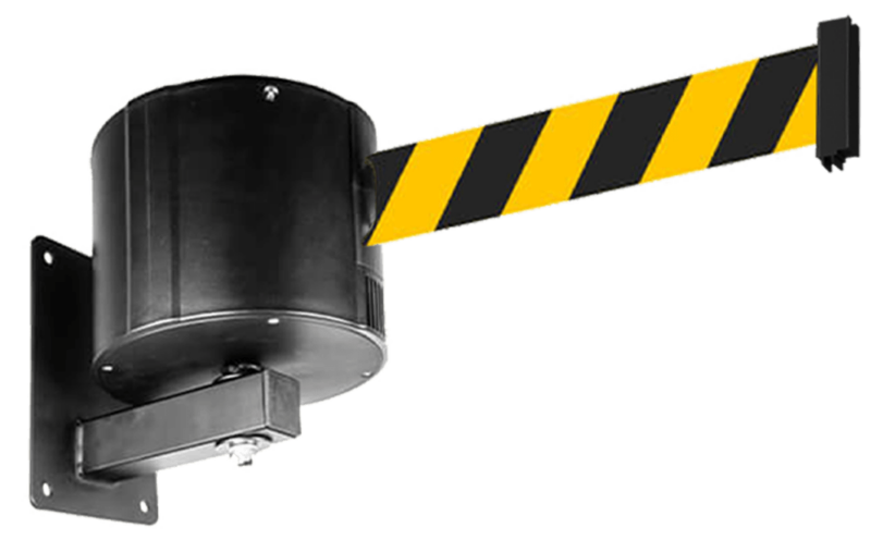 Flexibarrier Vægmonteret barriere - Pro - (16/23m bælte)