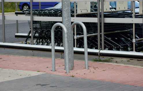 Universal stålrørsbøjle Ø 48 / Ø 60