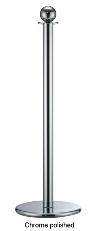 Stolpe og reb-barriere - Viaguide Crown -
