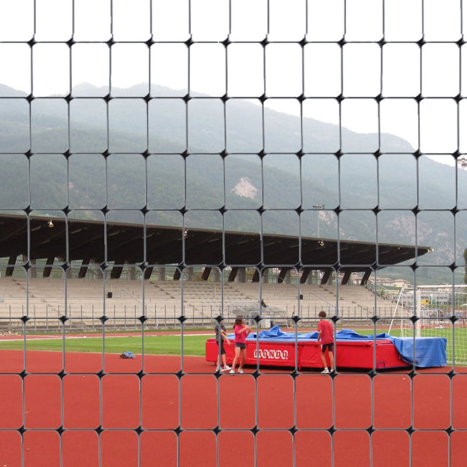 Sort Plast Sikkerhedshegn - C-FLEX - (100m rulle)