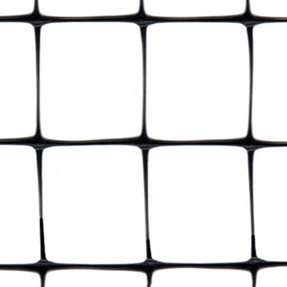 Sort Plast Sikkerhedshegn - C-FLEX - (100m rulle)