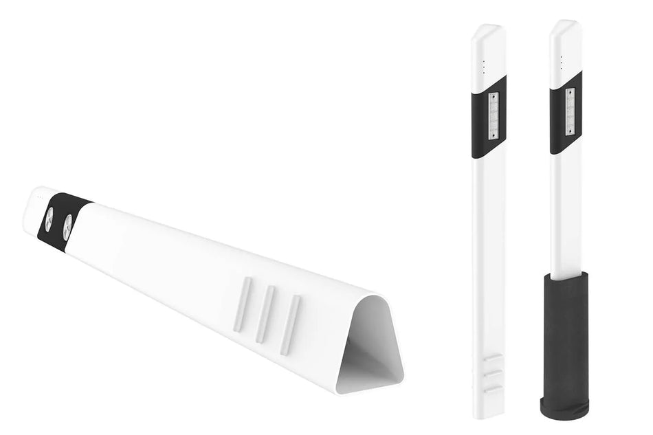 Refleksstolpe – LP 621 – 160 cm med reflektorer i klasse 2