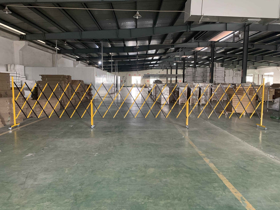 FlexiBarrier -Udtræksport XXL - på hjul (6.7 x 1.2m)