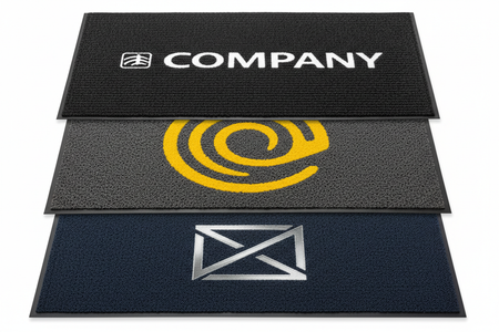Great, can you create three different on top of each other, all three with different color of the mat and different logo