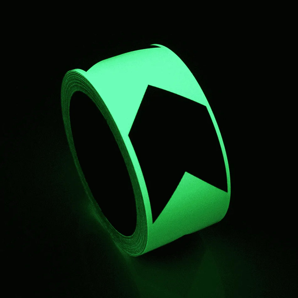 Fotoluminescerende retningsmarkeringstape – 50 mm x 10 m