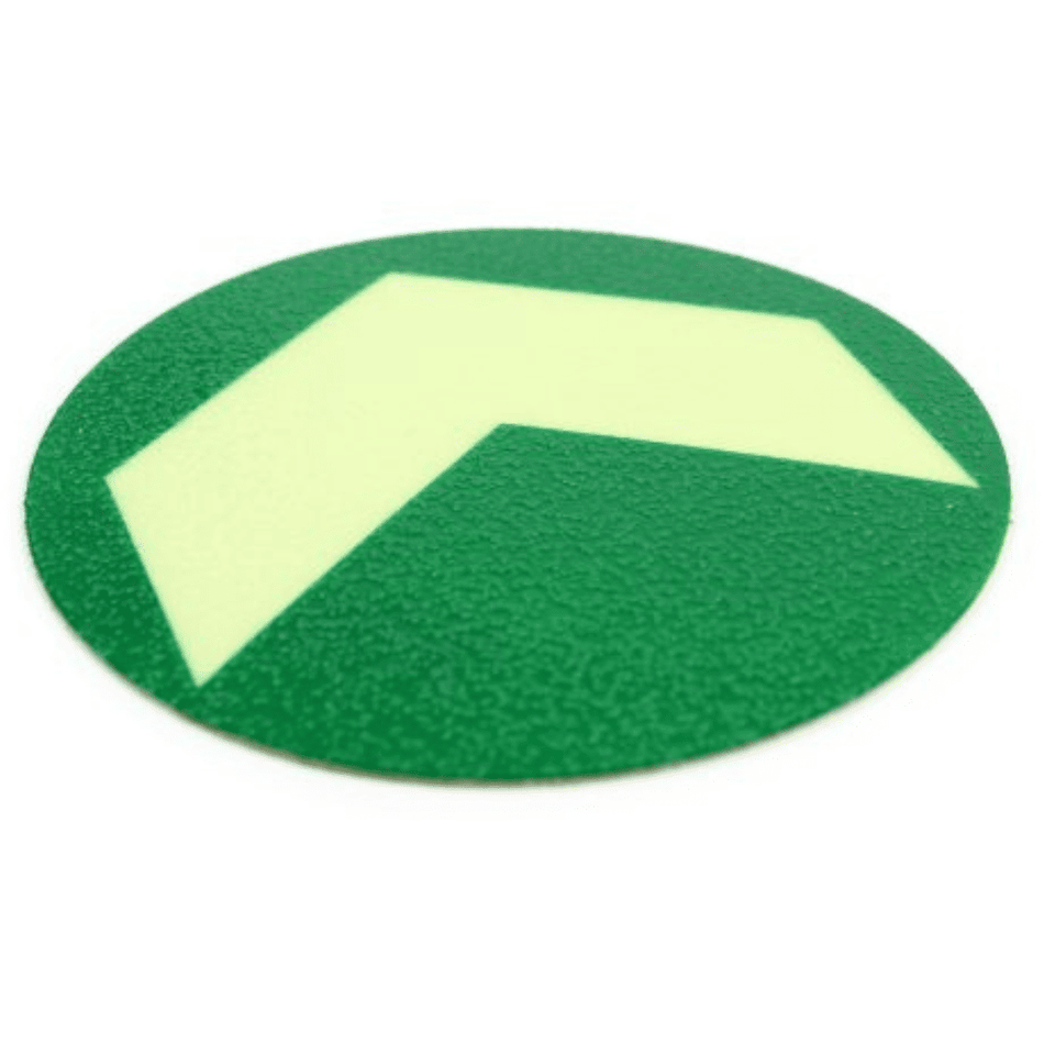 Selvlysende pile – 100mm Ø skive (Pakke med 10)