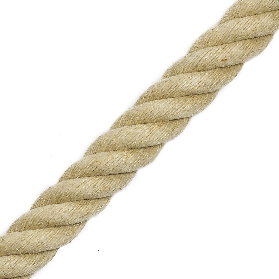 Afspærringsreb – Hamp (Polyhemp/Spleitex) – Afskåret efter mål (uden snap-ender)