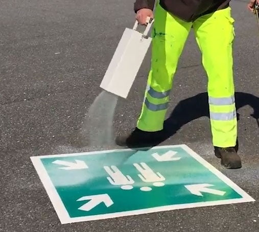 PREMARK® glaskugler til skridsikring