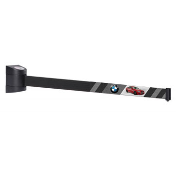 Flexibarrier Vægmontering - Basic - Eget tryk (4.5m - 10m)