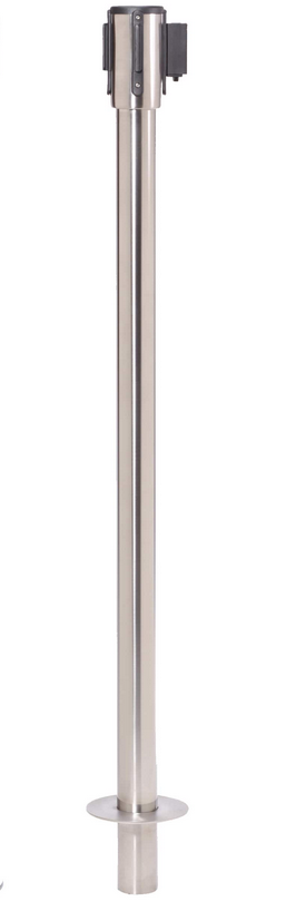 FlexiBarrier Køstolpe - Pro Removable - (3.4 eller 4.9m bælte)