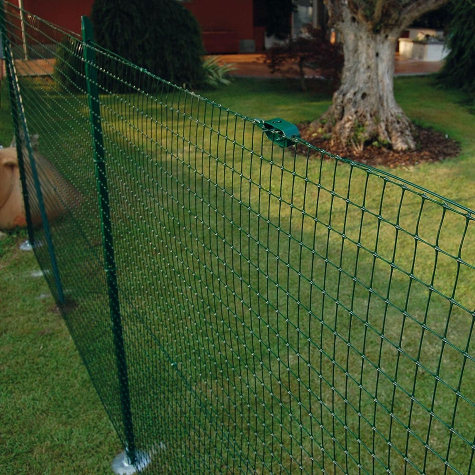 Grønt plastsikkerhedsnet - RANCH - (50m rulle)