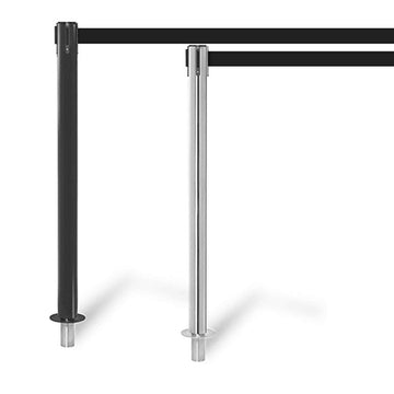 FlexiBarrier Køstolpe - Pro Removable - (3.4 eller 4.9m bælte)