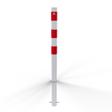 Stationære stålpullerter (Ø42- 76mm)