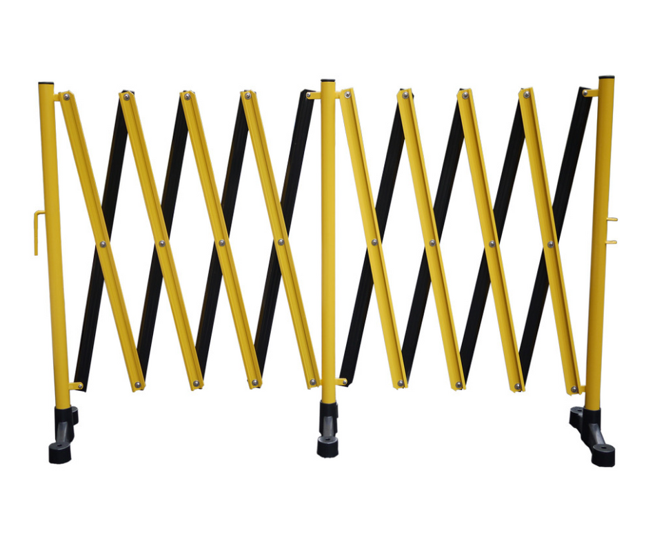 Flexibarrier - Udvidelig barriere 500 - med fod (5m)