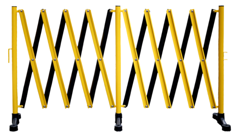 Flexibarrier - Udvidelig barriere 500 - med fod (5m)