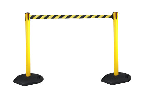 Flexibarrier Bæltebarrieresæt - Basic Signal - inklusive 3m Utrækkeligt bånd