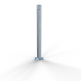 Stationære stålpullerter (Ø42- 76mm)