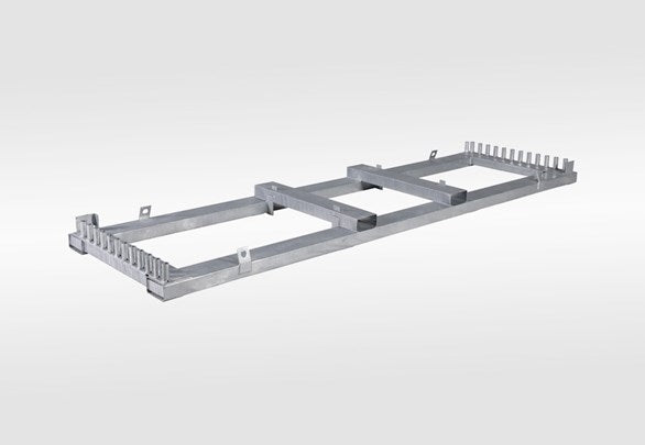 Transportpalle til Mobilhegnspaneler (3.5m paneler)